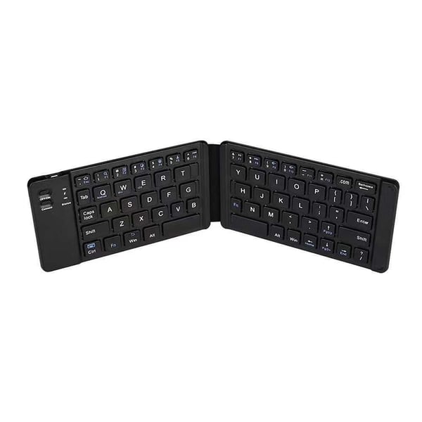 Taitettava Bluetooth-näppäimistö Black