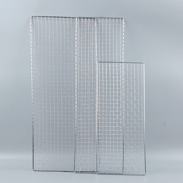 Grillrist i rustfritt stål - 26x44 cm