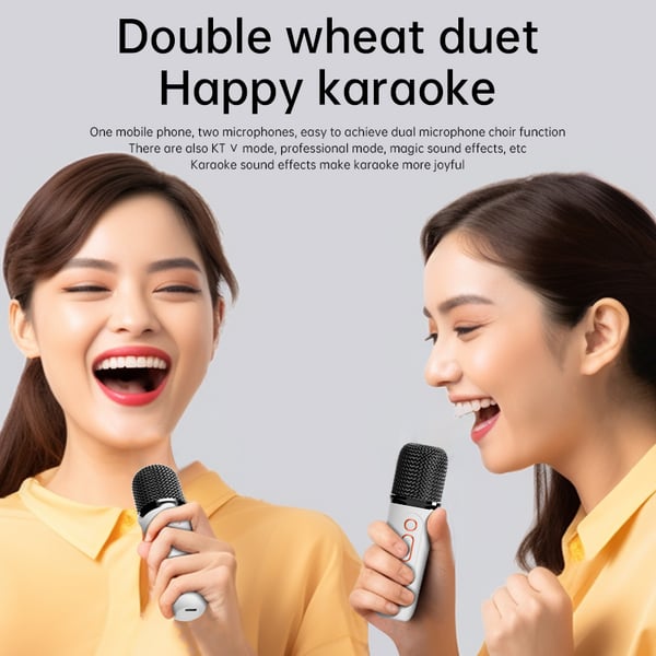Karaoke hjemme – Bluetooth-høyttaler med mikrofon