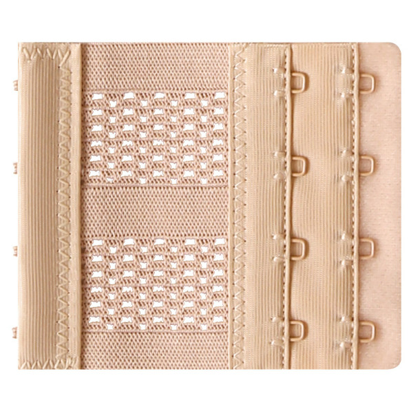2 stk. BH-forlænger, Elastiske BH-stropforlængere Beige