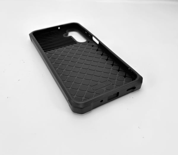 Beskyttende deksel til Samsung-telefon med kortholder - Svart Model 1