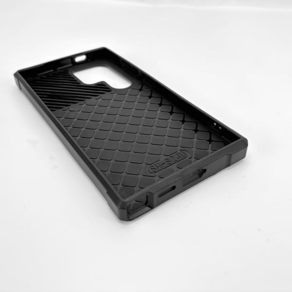 Beskyttende Samsung S24 Ultra-deksel med kortholder