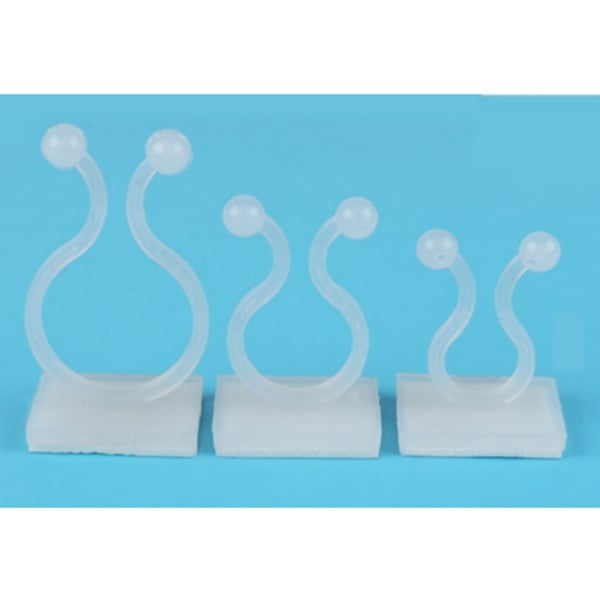 10-pakning store rankeclips for plantestøtte M