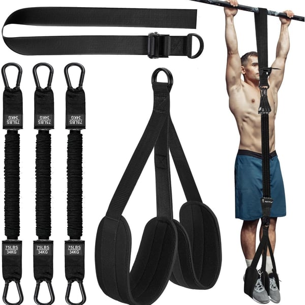 Vetonauha / Harjoitusnauhavedot - Nostoapu voimaharjoitteluun Black 210 lbs