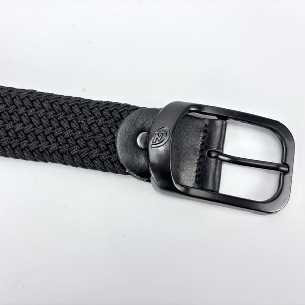 Miesten elastinen kudottu vyö 105 cm Black