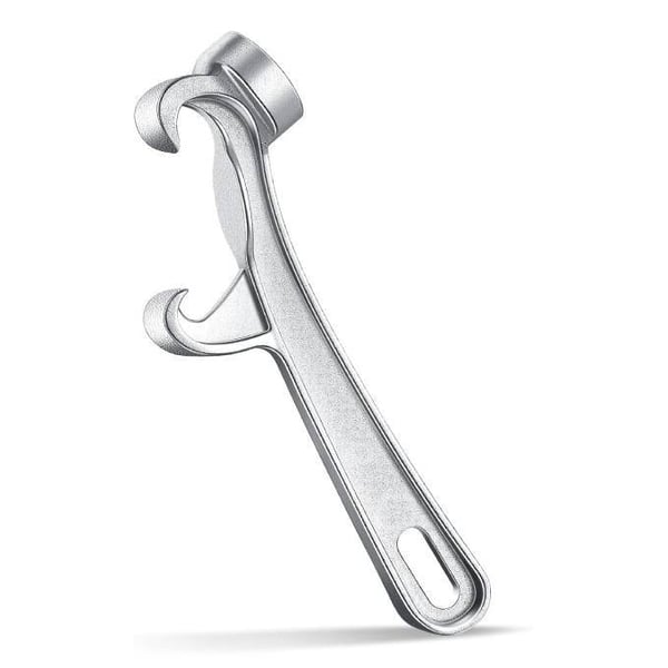 Multifunksjonell boksåpner med skiftenøkkel, boksåpner i aluminiumlegering S