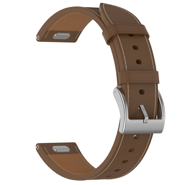 Remme i ekte lær til Huawei GT5 Brown 18 mm