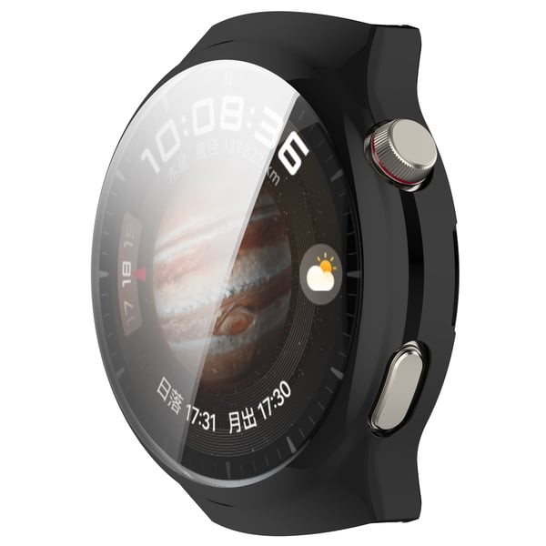 Huawei HW-Watch Full Coverage Beskyttelsesdeksel Black Huawei Watch4