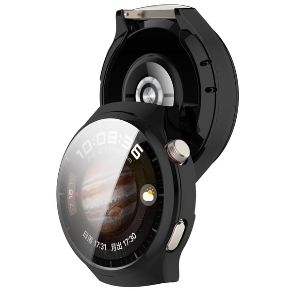 Huawei HW-Watch Full Coverage Beskyttelsesdeksel Black Huawei Watch4