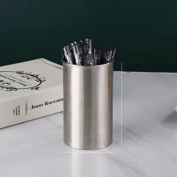 Bestikkholder - Stilig bestikkarrangør i rustfritt stål Silver M