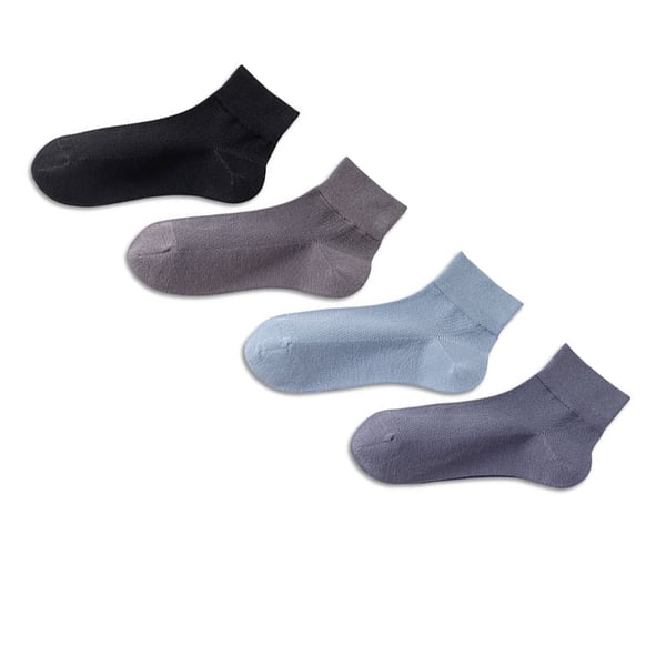 Saumattomat sukat - 4 paria Black+Blue