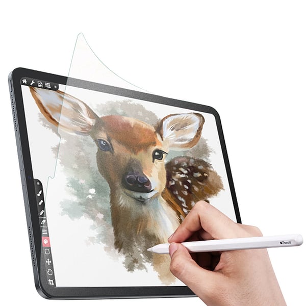 Paperimainen näytönsuoja iPad 9.7 (2017/2018) -mallille, parantaa piirustus- ja kirjoituskokemusta Model 8