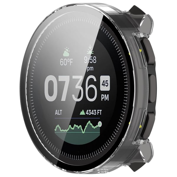 Deksel med integrert skjermbeskytter Suunto Vertical Transparent