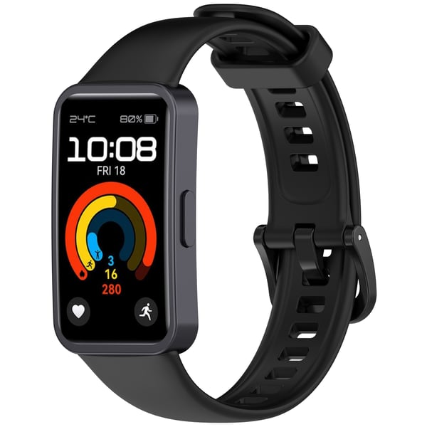 Huawei Band 9 & 8 -ranneke metallilukolla Black