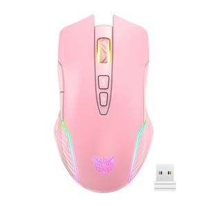 ONIKUMA CW905 Rosa 2.4G trådlös spelmus