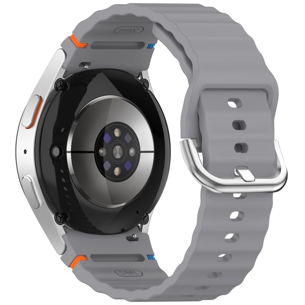Samsung Watch 7 Wave-reim - Sølvspenne (falmebestandig)
