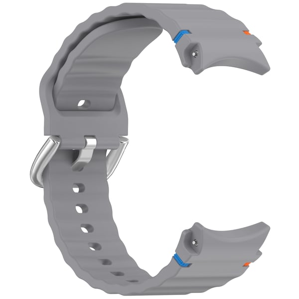 Samsung Watch 7 Wave-reim - Sølvspenne (falmebestandig)