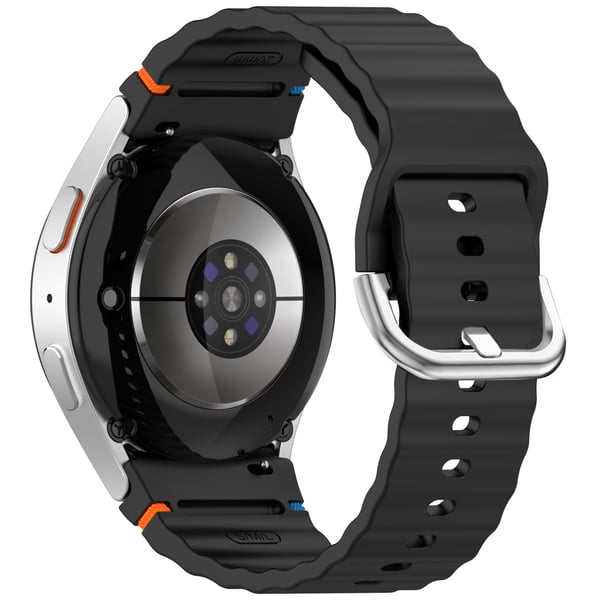 Samsung Watch 7 Wave-reim - Sølvspenne (falmebestandig)