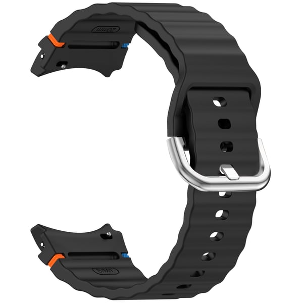 Samsung Watch 7 Wave-reim - Sølvspenne (falmebestandig)