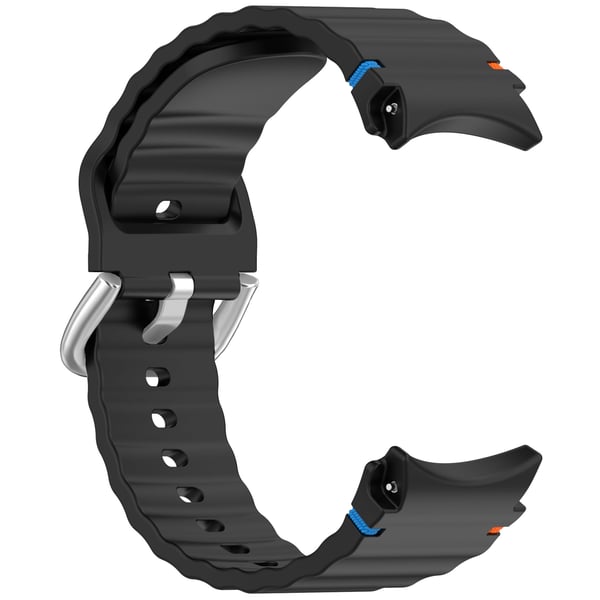 Samsung Watch 7 Wave-reim - Sølvspenne (falmebestandig)