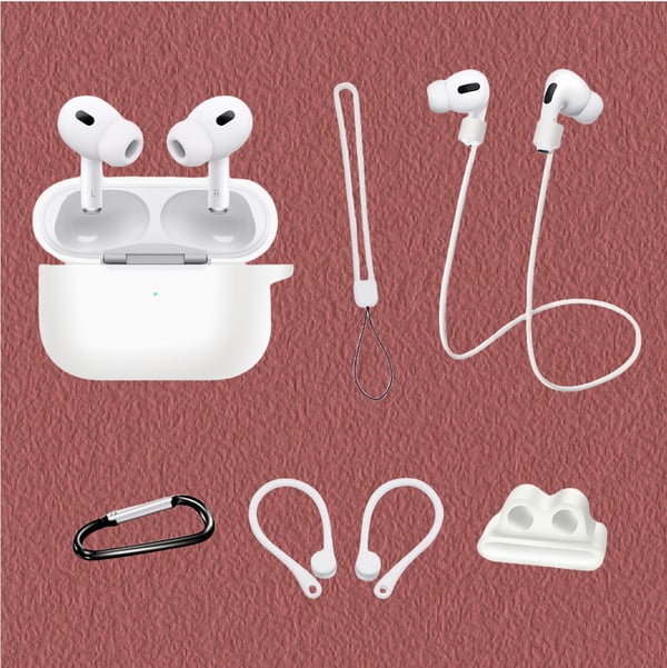 Kuuden osan Airpods Pro 2 -lisävarustesarja