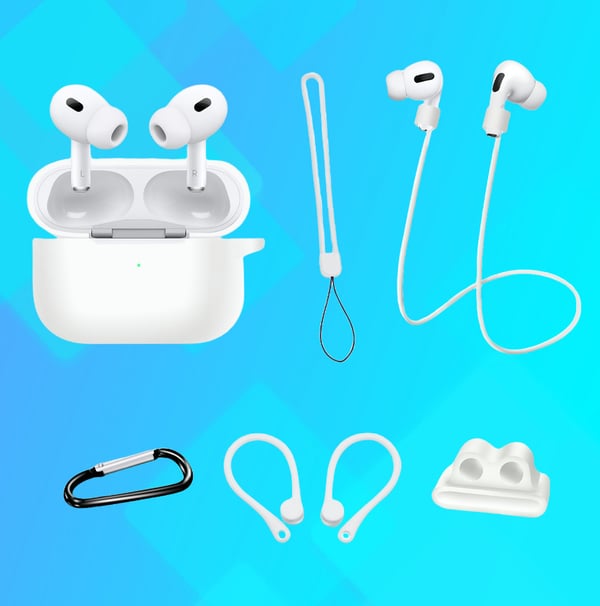Kuuden osan Airpods Pro 2 -lisävarustesarja