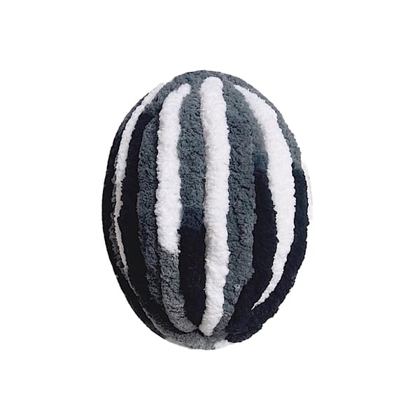 Gigantgarnnøste Superchunky islandsk ullblanding White+Black
