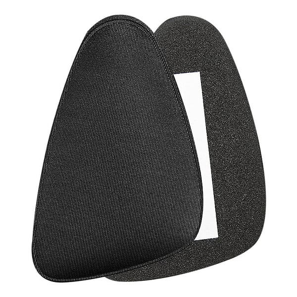 Beige forfodspuder - strikket stof og svampemateriale Black