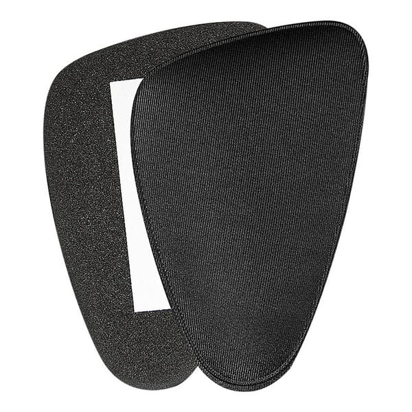 Beige Forefoot Cushions - Knit Fabric & Sponge Material Black