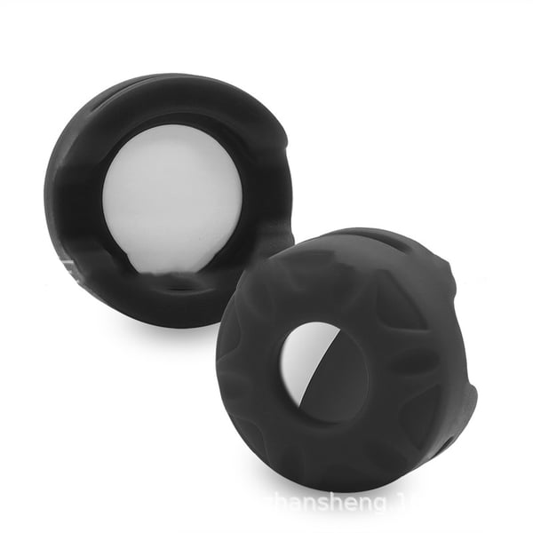 Silikoninen AirTag-kotelo lemmikeille Black S