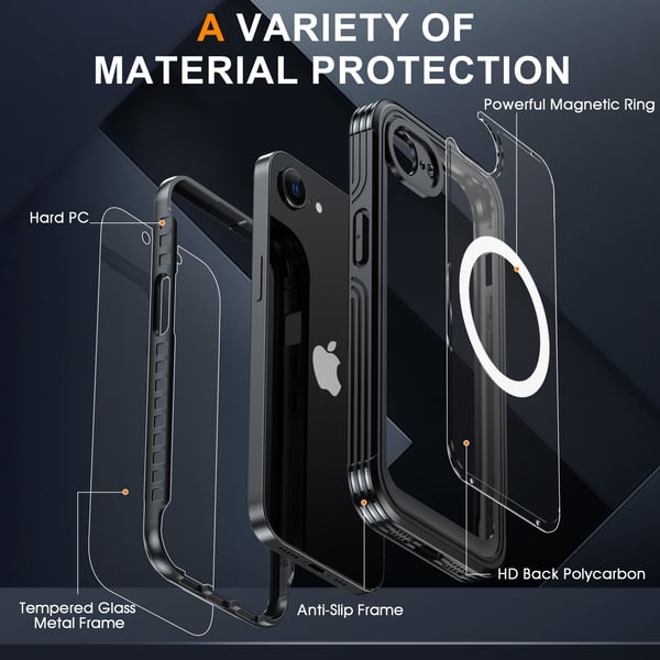 iPhone 16E:n kestävä suojakotelo