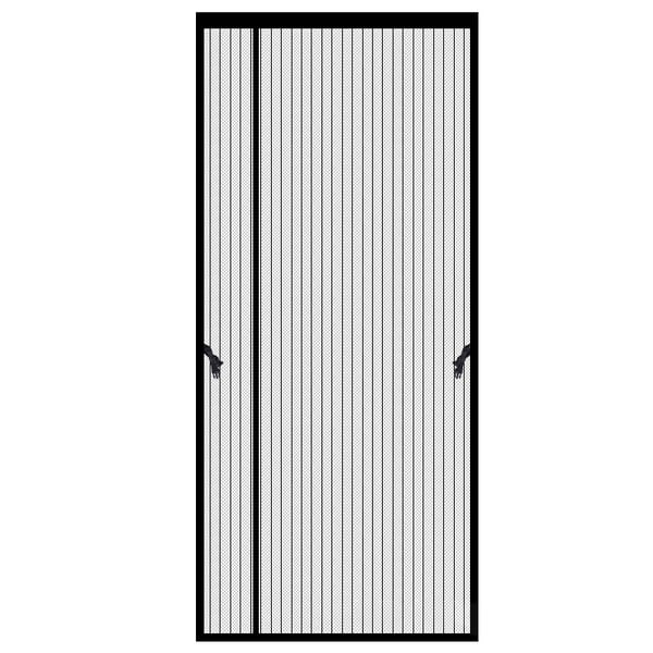 Magneettinen näyttöovi, jossa sivuaukko Model 1