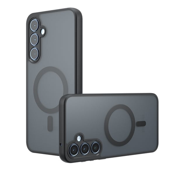 Mattsvart magnetisk telefondeksel til Samsung Galaxy A-serien Model 6