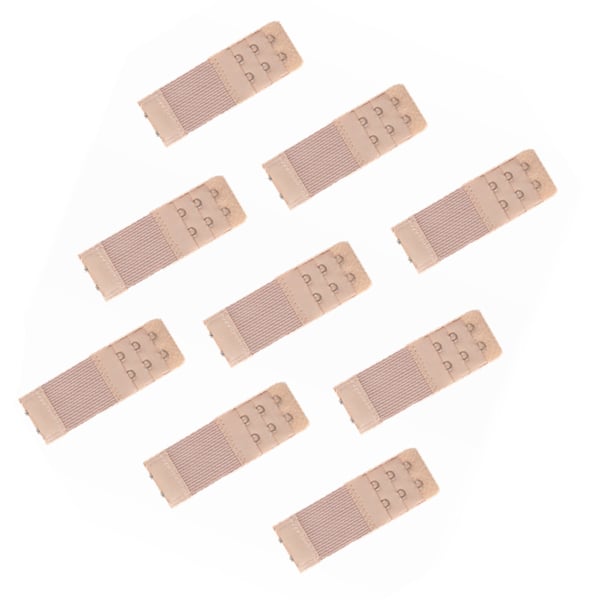 BH-forlænger sæt, 9 stk. BH-strop forlængere Beige