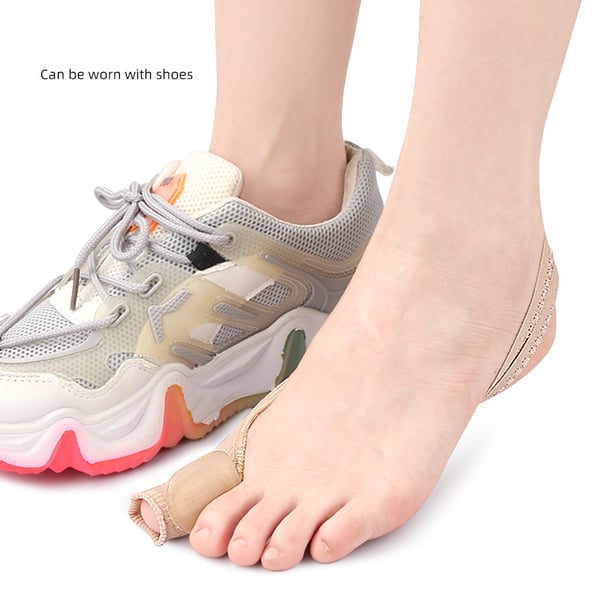 Tåseparatorer med Snøre til Hallux Valgus Korrigering & Lindring af Fodpine L