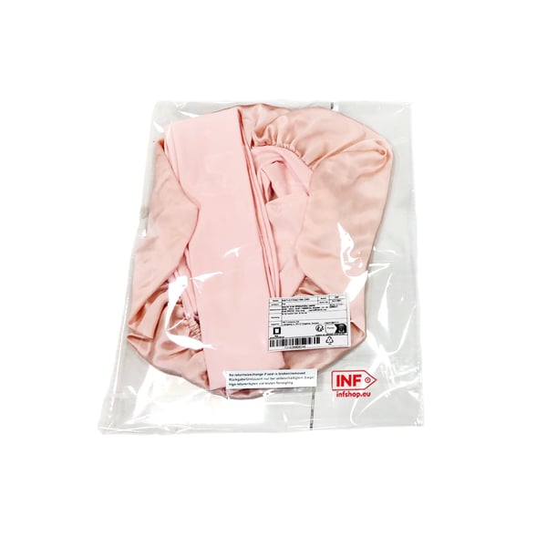 100% silke sovehætte til kvinder Rubber pink