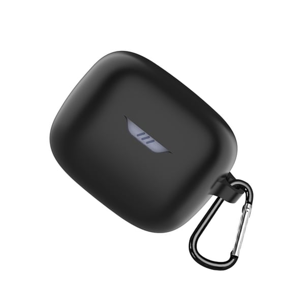 Suojakotelo JBL Tune Buds -kuulokkeille, jossa karabiinihaka Black