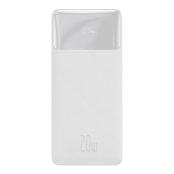 Powerbank Baseus Bipow 10000mAh, 20W (hvit)