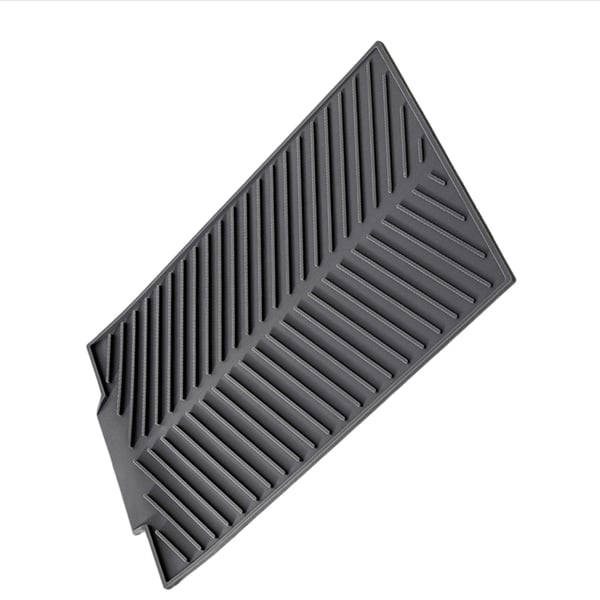 Silikon tørkematte for kjøkkenbenk DarkGrey