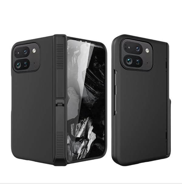Google Pixel 9 Pro Fold-deksel, beskyttende telefondeksel Black Google Pixel 9 Pro Fold-deksel, beskyttende telefondeksel Black