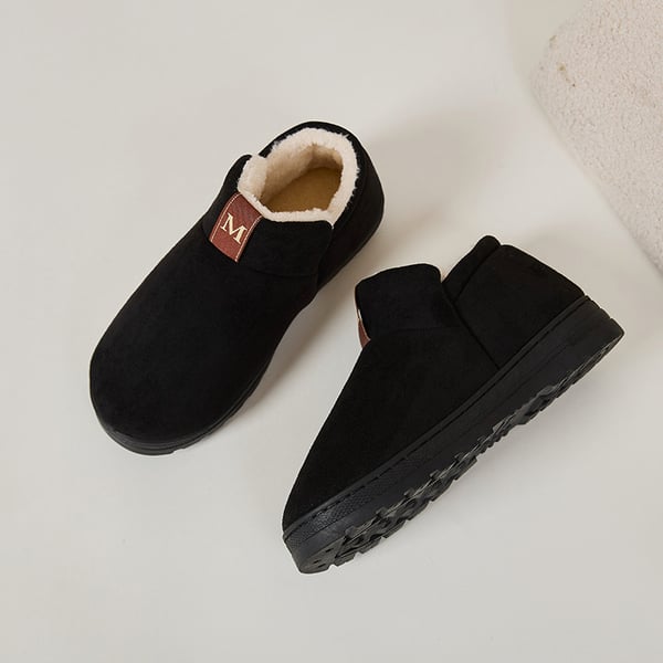 Unisex Casual Cotton Shoes - Komfortable og pustende Slip-On Ankelstøvler XL