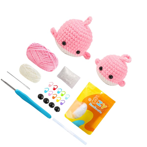 Handgjort valhakningskit Pink