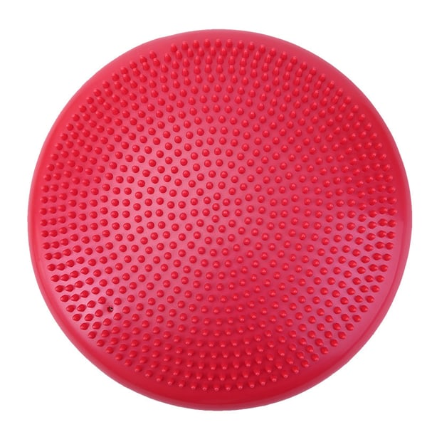 Tykkere yoga-balansepute for stabilitetstrening Red