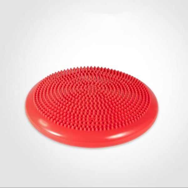 Tykkere yoga-balansepute for stabilitetstrening Red