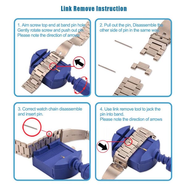 Sølv Quick Release klokke reim for Garmin Fenix 6X - 26mm