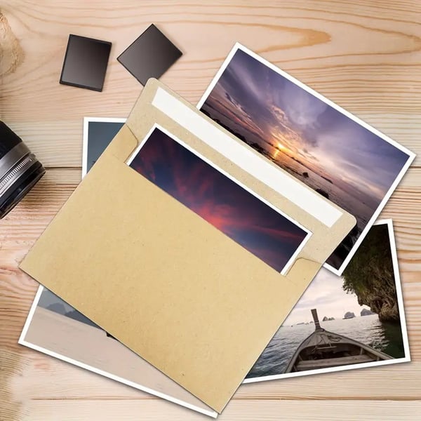 Rustika Kraftkuvert A4 (10,8x15,9 cm, 50-pack)