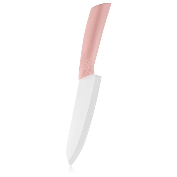 Keramisk Køkkenkniv - Lyserød, 15 cm XL
