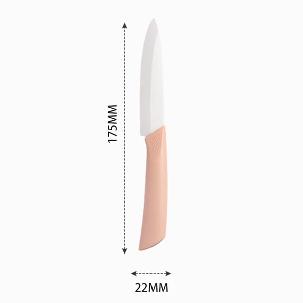 Keramisk kjøkkenkniv - Rosa, 15 cm S