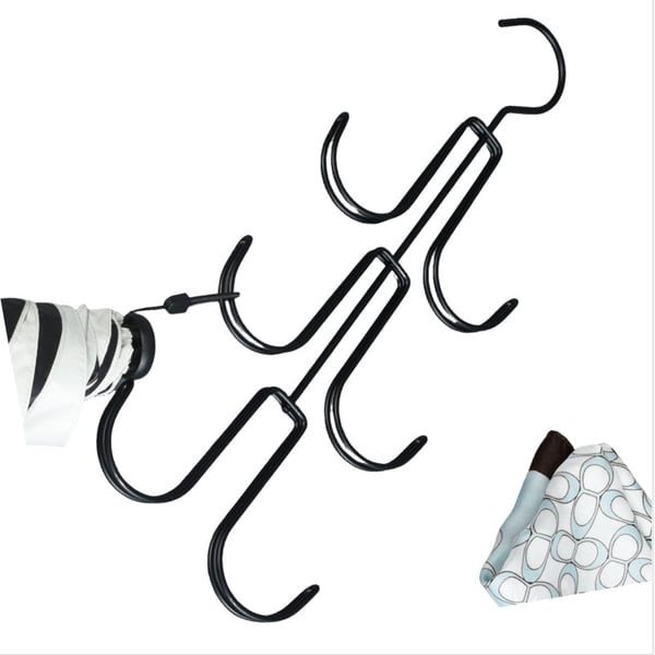 Hjemme Garderobe Organiseringsstativ Black