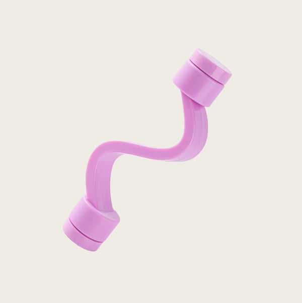 Magnetisk holder til vaskemaskindøren - forhindrer mugg og jøbel Pink